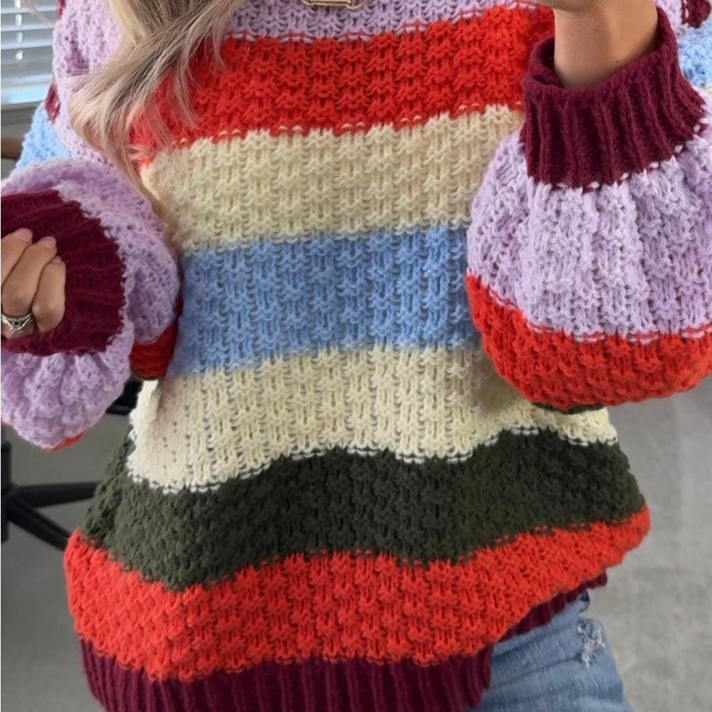 Clara Chunky Stripe Sweater